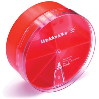 Weidmüller Red Electrical Box with 5 Inserts Weidmüller Red Electrical Box with 5 Inserts