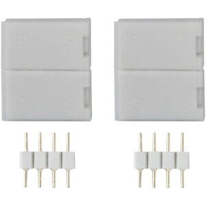 Paulmann 70489 YourLED ECO Connector 1.4x1.35 cm 2 pcs Clip-to-Cli... Paulmann 70489 YourLED ECO Connector 1.4x1.35 cm 2 pcs Clip-to-Cli...
