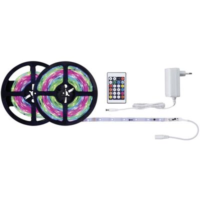 Paulmann 70515.0 FN SimpLED Strip RGB LED Strip with Remote 5m 12V RGB Paulmann 70515.0 FN SimpLED Strip RGB LED Strip with Remote 5m 12V RGB