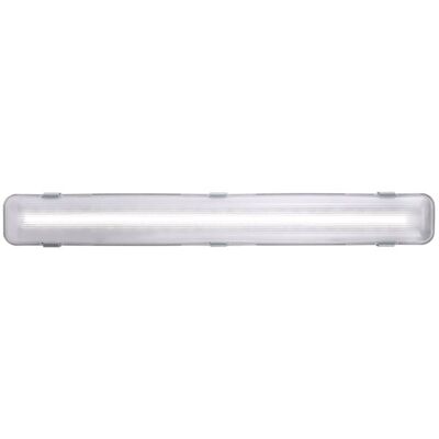 Nordlux 27386101 Works LED Wet Room Light 9W Silver G13 Monochrome Nordlux 27386101 Works LED Wet Room Light 9W Silver G13 Monochrome