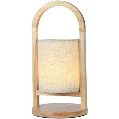 V-Tac VT-7570 Rechargeable Table Lamp - Dimmer, 3000K, Beige V-Tac VT-7570 Rechargeable Table Lamp - Dimmer, 3000K, Beige