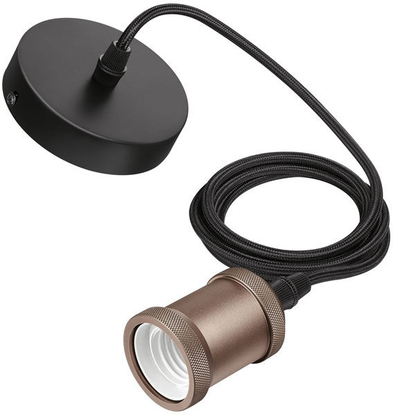 Philips 62405700 Cord Pendant E-27 230V Vintage Design for LED Bulbs