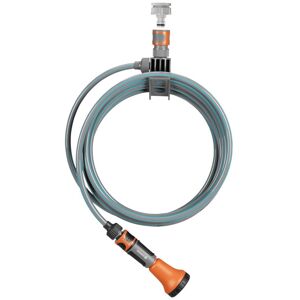 GARDENA 18411-20 Spiral Hose 7.50 m Grey/Orange/Turquoise Space-saving GARDENA 18411-20 Spiral Hose 7.50 m Grey/Orange/Turquoise Space-saving