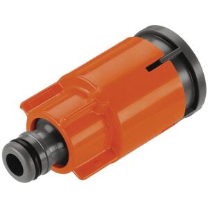 Gardena 5797-20 Water Hose Fitting with Shut Off Valve - Plastic, Orange Gardena 5797-20 Water Hose Fitting with Shut Off Valve - Plastic, Orange