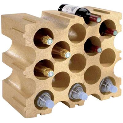 Mottez B229V Bottle cubes hold 15 bottles up to Ø92mm Terracotta Mottez B229V Bottle cubes hold 15 bottles up to Ø92mm Terracotta