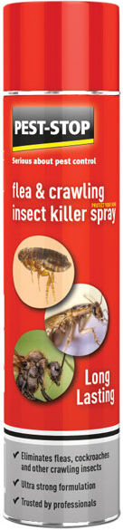 Pest-Stop (Pelsis Group) Pest-Stop PSFCIK Flea & Crawling Insect Killer Spray 300ml
