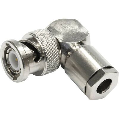 Telegärtner J01000A0006 BNC connector - signal, 50Ω, right angle Telegärtner J01000A0006 BNC connector - signal, 50Ω, right angle