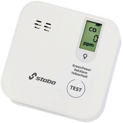 Stabo CO-Alarm IV Carbon Monoxide Detector - Safety Device Stabo CO-Alarm IV Carbon Monoxide Detector - Safety Device