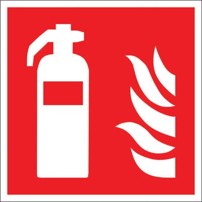 SafetyMarking 38.A5010 Fire Extinguisher Sign 150mm x 150mm ISO 7010 SafetyMarking 38.A5010 Fire Extinguisher Sign 150mm x 150mm ISO 7010