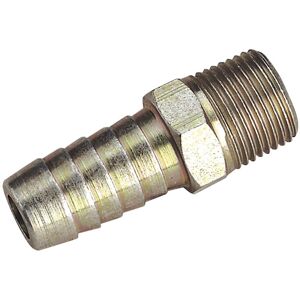 Sealey AC38 Male Screwed Tail Piece 1/4"bspt - 3/16" Hose Pack of 5 Sealey AC38 Male Screwed Tail Piece 1/4"bspt - 3/16" Hose Pack of 5