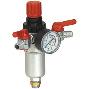 Sealey SA4FR/38 Air Filter Regulator 3/8"bsp Male - 1/4"bsp Male Sealey SA4FR/38 Air Filter Regulator 3/8"bsp Male - 1/4"bsp Male