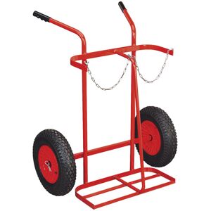 Sealey ST28P Welding Bottle Trolley with Pneumatic Tyres Sealey ST28P Welding Bottle Trolley with Pneumatic Tyres
