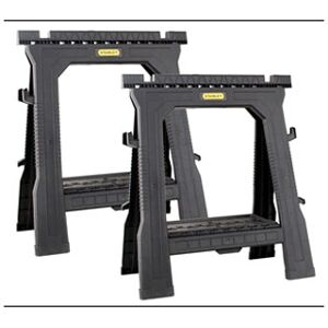 Stanley STST1-70713 Folding Saw Horse Twin Pack Stanley STST1-70713 Folding Saw Horse Twin Pack