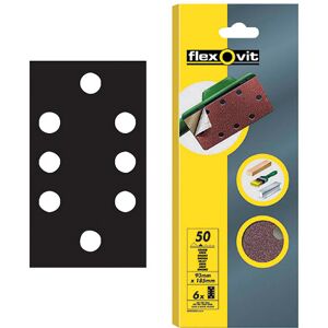 Flexovit 63642526342 1/3 Sanding Sheet Orbital Quick Release 93x18... Flexovit 63642526342 1/3 Sanding Sheet Orbital Quick Release 93x18...