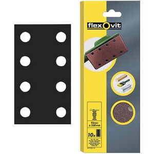 Flexovit 63642526335 1/3 Sanding Sheets Orbital 93 x 230mm Perfora... Flexovit 63642526335 1/3 Sanding Sheets Orbital 93 x 230mm Perfora...