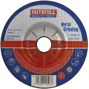 Faithfull FAI2306MDG Depressed Centre Metal Grinding Disc 230 x 6.... Faithfull FAI2306MDG Depressed Centre Metal Grinding Disc 230 x 6....