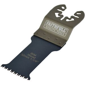 Faithfull PM0010003 Premium Arc Cut Hardwood Bi-Metal Blade 32mm Faithfull PM0010003 Premium Arc Cut Hardwood Bi-Metal Blade 32mm