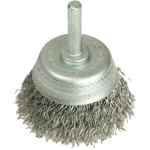 Lessmann 430.123.07 DIY Cup Brush with Shank 50mm, 0.35 Steel Wire Lessmann 430.123.07 DIY Cup Brush with Shank 50mm, 0.35 Steel Wire
