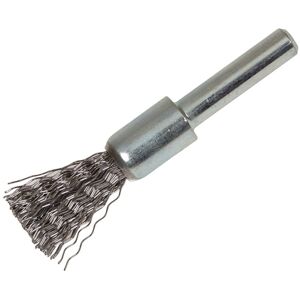 Lessmann 453.161 End Brush with Shank 23/22 x 25mm, 0.30 Steel Wire Lessmann 453.161 End Brush with Shank 23/22 x 25mm, 0.30 Steel Wire