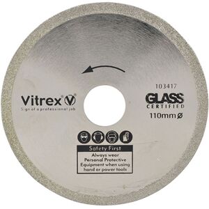 Vitrex 103417 Glass Diamond Blade 110mm Vitrex 103417 Glass Diamond Blade 110mm