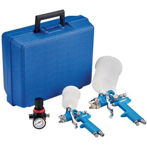 Draper 28374 HVLP Air Paint Spray Gun Kit (7 Piece) - 28374 Draper 28374 HVLP Air Paint Spray Gun Kit (7 Piece) - 28374