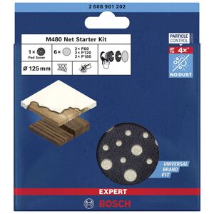 Bosch 2608901205 EXPERT M480 Mesh Sanding Disc Set Grits 80-180 13... Bosch 2608901205 EXPERT M480 Mesh Sanding Disc Set Grits 80-180 13...
