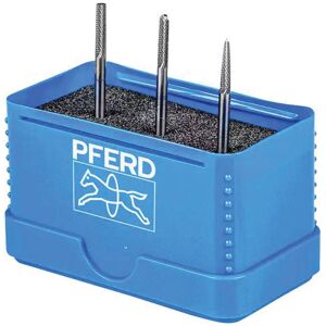 PFERD 21901506 Burr set Carbide metal 6 mm Shank in break-proof box PFERD 21901506 Burr set Carbide metal 6 mm Shank in break-proof box