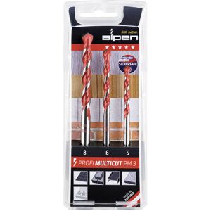 Alpen MultiCut 100905100 Drill Bit Kit - Multi-purpose SDS-Plus Alpen MultiCut 100905100 Drill Bit Kit - Multi-purpose SDS-Plus