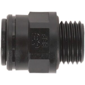 Sealey JGC814 Straight Adaptor 8mm x 1/4"BSP Pack of 5 Sealey JGC814 Straight Adaptor 8mm x 1/4"BSP Pack of 5