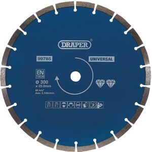 Draper 99785 Segmented Diamond Blade (300mm) Draper 99785 Segmented Diamond Blade (300mm)