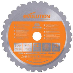 Evolution Power Tools R165TCT-18CS Multi-Material Saw Blade 165 x ... Evolution Power Tools R165TCT-18CS Multi-Material Saw Blade 165 x ...