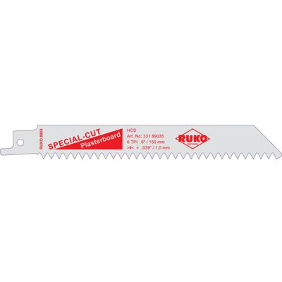 RUKO 33289045 Reciprocating Saw Blade - Pack of 5 RUKO 33289045 Reciprocating Saw Blade - Pack of 5