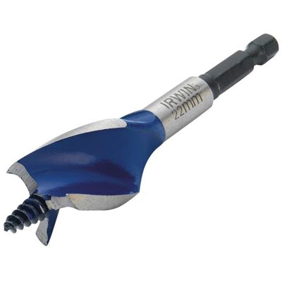 IRWIN® 1921996 Blue Groove 6X Stubby Wood Bit 28 x 100mm IRWIN® 1921996 Blue Groove 6X Stubby Wood Bit 28 x 100mm