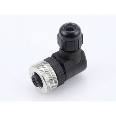 Molex 1200710049 Sensor/Actuator Connector - 5 Poles, IP67, 90° Male, Cable 3.30-6.60mm Molex 1200710049 Sensor/Actuator Connector - 5 Poles, IP67, 90° Male, Cable 3.30-6.60mm