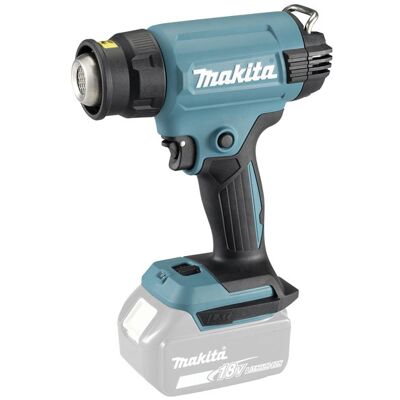 Makita DHG181ZK Cordless hot air blower adjustable temperature LED... Makita DHG181ZK Cordless hot air blower adjustable temperature LED...