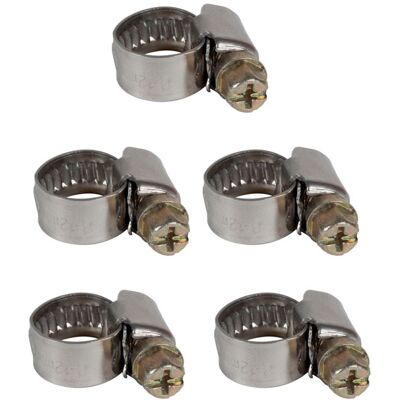 Einhell 4139670 Pneumatic Clamps Set 8-12mm for Compressors 5 Pieces Einhell 4139670 Pneumatic Clamps Set 8-12mm for Compressors 5 Pieces