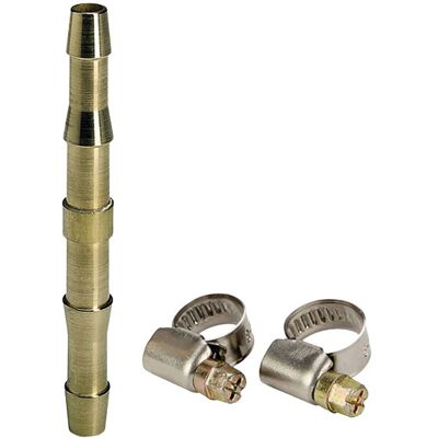 Einhell 4139320 Pneumatic Connector 9mm Brass with 2 Clamps Einhell 4139320 Pneumatic Connector 9mm Brass with 2 Clamps