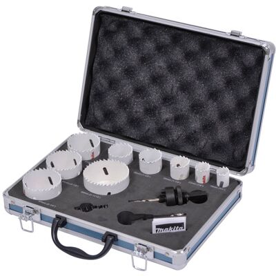 Makita D-47298 Hole Saw Set 14-Piece Durable and Efficient Makita D-47298 Hole Saw Set 14-Piece Durable and Efficient