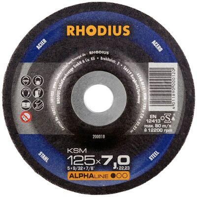 Rhodius RS24 High-Performance Metal Cutting Disc - Aluminum Rhodius RS24 High-Performance Metal Cutting Disc - Aluminum