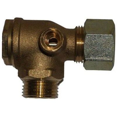 Aerotec - Pressure Valve Brass 1/2 inch for Compressors - Valve Aerotec - Pressure Valve Brass 1/2 inch for Compressors - Valve
