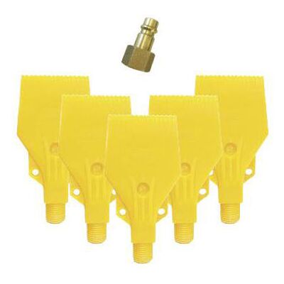 Kunzer Air Blow Gun Set - Wide Surface Cleaning - 5 Nozzles Kunzer Air Blow Gun Set - Wide Surface Cleaning - 5 Nozzles