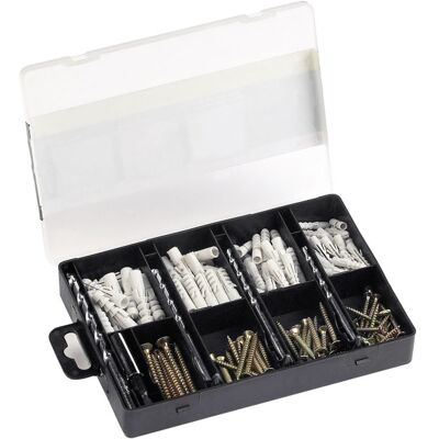 Bosch 2607019511 Set of Screws and Masonry Drills - Set of 173 pcs Bosch 2607019511 Set of Screws and Masonry Drills - Set of 173 pcs