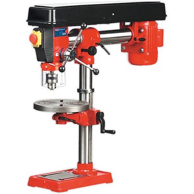 Sealey GDM790BR Radial Pillar Drill Bench 5-speed 790mm Height 550... Sealey GDM790BR Radial Pillar Drill Bench 5-speed 790mm Height 550...