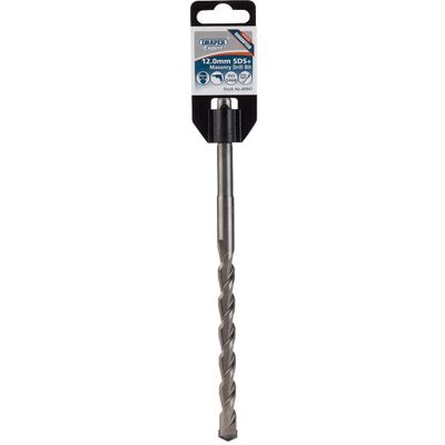 Draper Expert 40947 12.0 x 210mm SDS+ Masonry Drill Draper Expert 40947 12.0 x 210mm SDS+ Masonry Drill