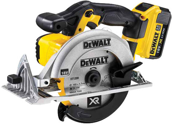 DEWALT DCS391N-XJ 165mm XR Premium Circular Saw 18 Volt Bare Unit