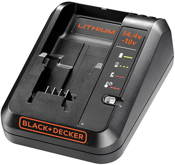 Black+Decker BDC1A-GB Multi-Voltage Charger 14.4-18V Li-Ion