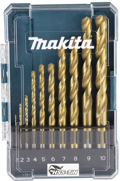Makita D-72849 Twist Drill Bit set 1pc High-speed steel precision