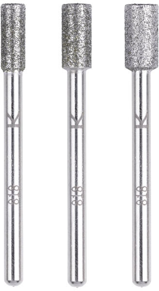 Wolfcraft 5988000 Diamond Grinding Set 3-Piece Ball & Cone For Har...