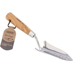 Draper 99022 Heritage Stainless Steel Transplanting Trowel with As... Draper 99022 Heritage Stainless Steel Transplanting Trowel with As...