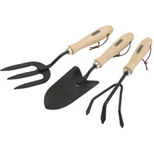 Draper 83993 Carbon Steel Hand Fork, Cultivator and Trowel with Ha... Draper 83993 Carbon Steel Hand Fork, Cultivator and Trowel with Ha...
